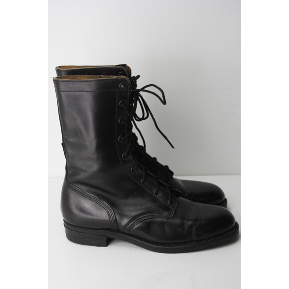 VTG. BF Goodrich Boots Army Sz 7.5 Black Goodyear Military Combat Y2K - Picture 5 of 9
